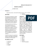 Informe de Laboratorio No 1