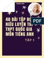 40 Bài tập đọc hiểu 1 PDF