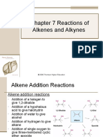 Chapter 7 Reactions of Alkenes and Alkynes: © 2006 Thomson Higher Education