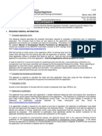 Site Plan Submission Requirements: Montgomery County Planning Department