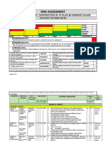 Risk Assessment: Project Name: Se-57, Construction of 10 Villas at Giardino Village