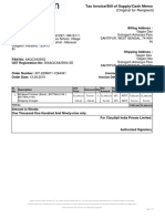 Mi Beard Trimmer Invoice