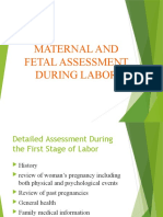 Maternal and Fetal Assessment During Labor