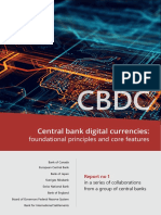 Central Bank Digital Currencies: Foundational Principles and Core Features