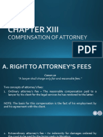 Compensation of Attorney: Basic Legal Ethics