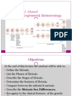 Meiosis: Dr. Shayma'a J. Ahmed Prof. Genetic Engineerin& Biotechnology