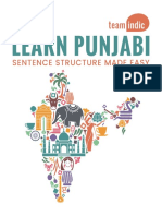 Learn Punjabi Sentence Structure Made Easy PDF