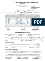 PRE-REGISTRATION-FORM - Jason Lacerna PDF