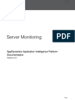 Server Monitoring: Appdynamics Documentation