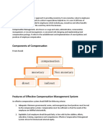 From Book: Compensation Is A Systematic Approach To Providing Monetary & Non-Monetary Value To Employees