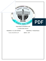 Project Report On BANKING LAW A Case Study On Ifci Submitted To - Dr. AJAY KUMAR Submitted by - Swetank Sharma Roll No - 1179