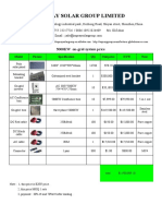 5MW On Grid System Price Update