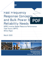 Fast Frequency Response Concepts and BPS Reliability Needs White Paper PDF