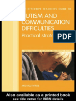 Michael Farrell - The Effective Teachers' Guide Autism and Other Communication Difficulties - Practical Strategies (New Directions in Special Educational Needs) (2005)