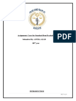 Assignment: Cases For Standard Rent Escalation Submitted By: ANTRA AZAD III Year