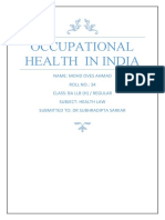 Occupational Health