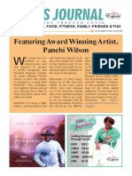 F's Journal: Featuring Award Winning Artist, Panebi Wilson