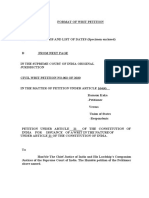 FORMAT OF WRIT PETITION Case 2