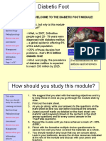 Welcome To The Diabetic Foot Module!