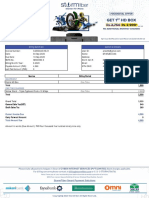 Billing Summary Customer Details: Equipment