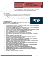 Sibaram Pani: Profile Summary