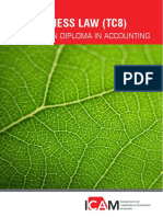 Business Law (Tc8) : Technician Diploma in Accounting
