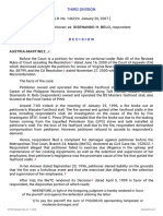 Petitioner Vs Vs Respondent: Third Division