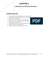 Income Statement CH 4