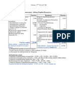 Solution - TD - Analyse Fonctionnelle de L Equilibre Financier Et La Stucture Financiere