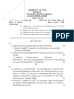 Instructions:: University of Pune Polymer/Petroleum/Petrochemical) Momentum Transfer