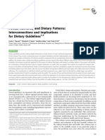 Foods, Nutrients, and Dietary Patterns: Interconnections and Implications For Dietary Guidelines