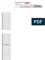 Web Design: Input Data Sheet For SHS E-Class Record