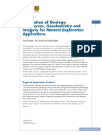 Integration of Geology, Geochemistry, Geophysics, and Imagery