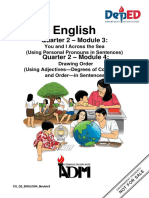 English 4 - Q2 - Module 3 - Module 4