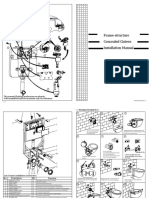 Frame-Structure Concealed Cistern Installation Manual: Internal Flushing Mechanism Assembly Drawing