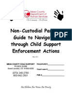 Non Custodial Parents Guide To Navigating Through Child Support Enforcement Actions