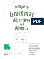 Spotlight Grammar Workbook Adj Adv