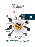 CAT ACERT Throttle Types