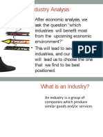 Industry and Life Cycle Analysis