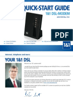 Quick-Start Guide: 1&1 Dsl-Modem