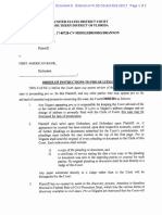 June 21, 2017 Order of Instructions Pro Se Litigants Re. Electronic Filing (D.E. 8, SCH V FAB 17-80728-S.D.F.L.)