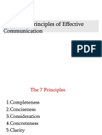 The Seven Principles of Effective Communication