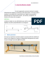 Essai de La Flexion Simple