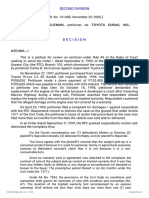 Petitioner Vs Vs Respondent: Second Division