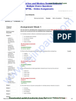 EC8702 Ad Hoc and Wireless Sensor Networks MCQ