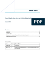 TAB Installation Instruction v1.1