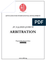 Arbitration: at A Glance Guide To