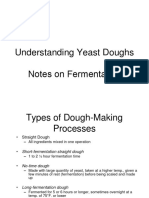 Week 6 Understanding Yeast Doughs - Fermentation