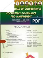 MODULE 1 Fundamentals of Cooperatives