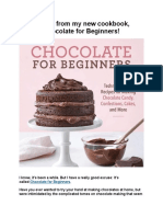 Chocolate Recipe For Beginners